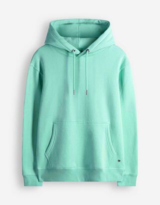 Sweat &agrave; capuche - Capuche - turquoise