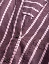 Overhemdblouse - Katoen - Paars