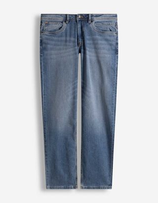 Dž&iacute;ny - Rovn&yacute; střih Straight Fit - tmave modra