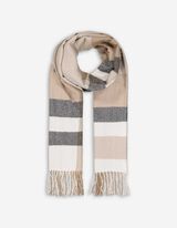 Foulard - Effetto lana - beige