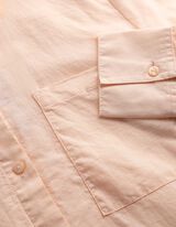 Hemdbluse - Soft-Touch - rosa