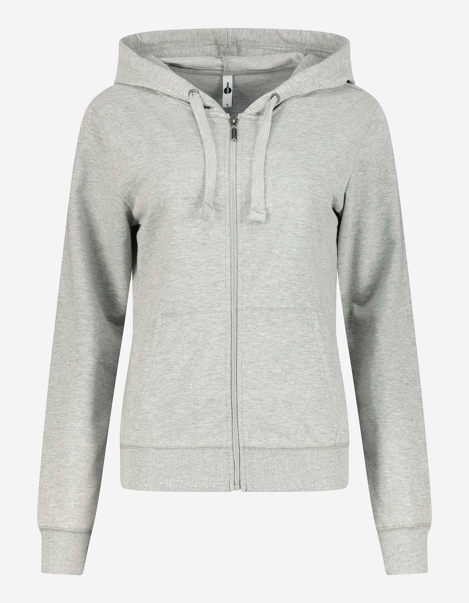 Sweatvest - Capuchon - grijs