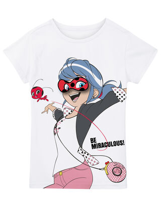 M&auml;dchen T-Shirt mit Miraculous-Print