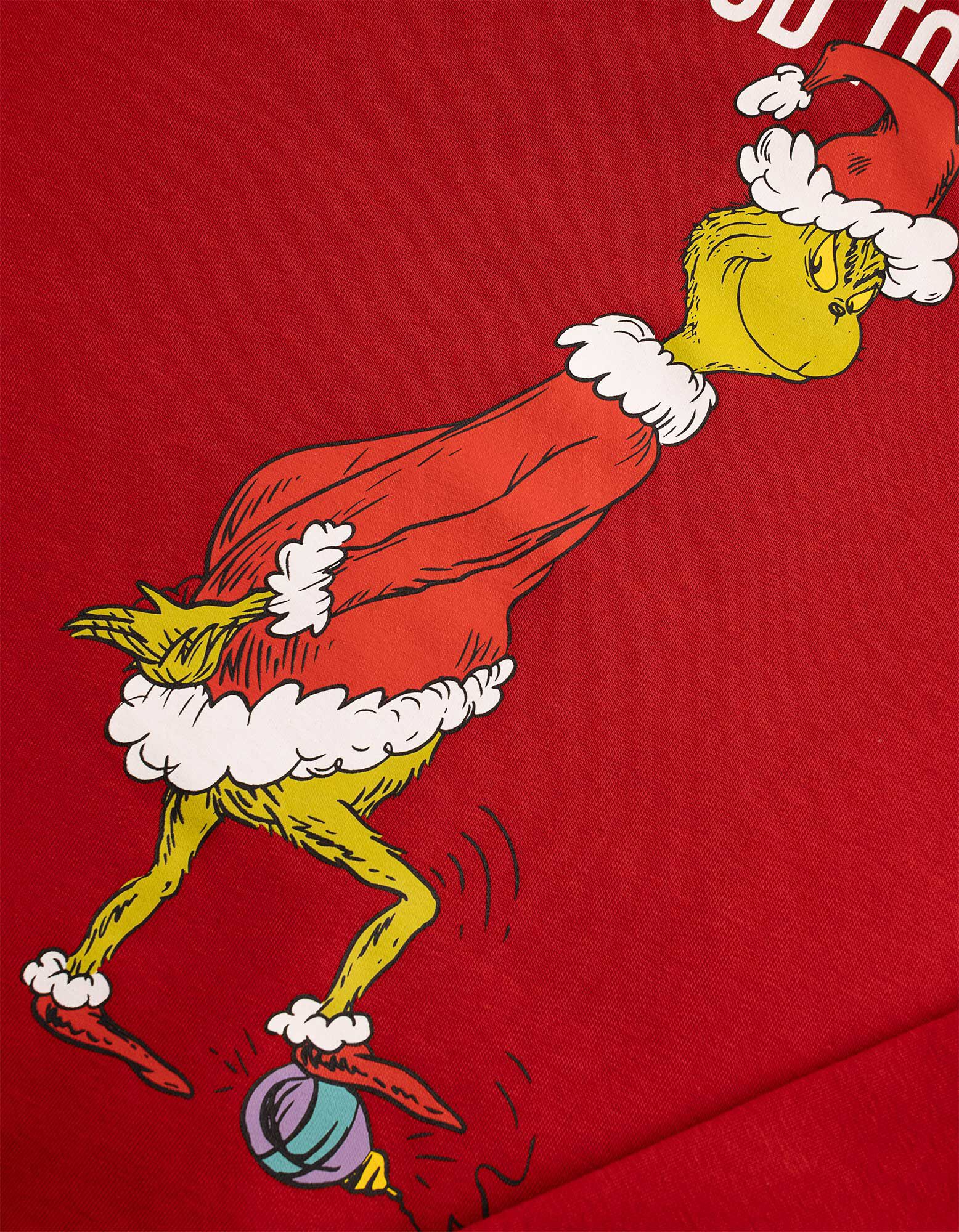 Sweatshirt - Grinch - Rot
