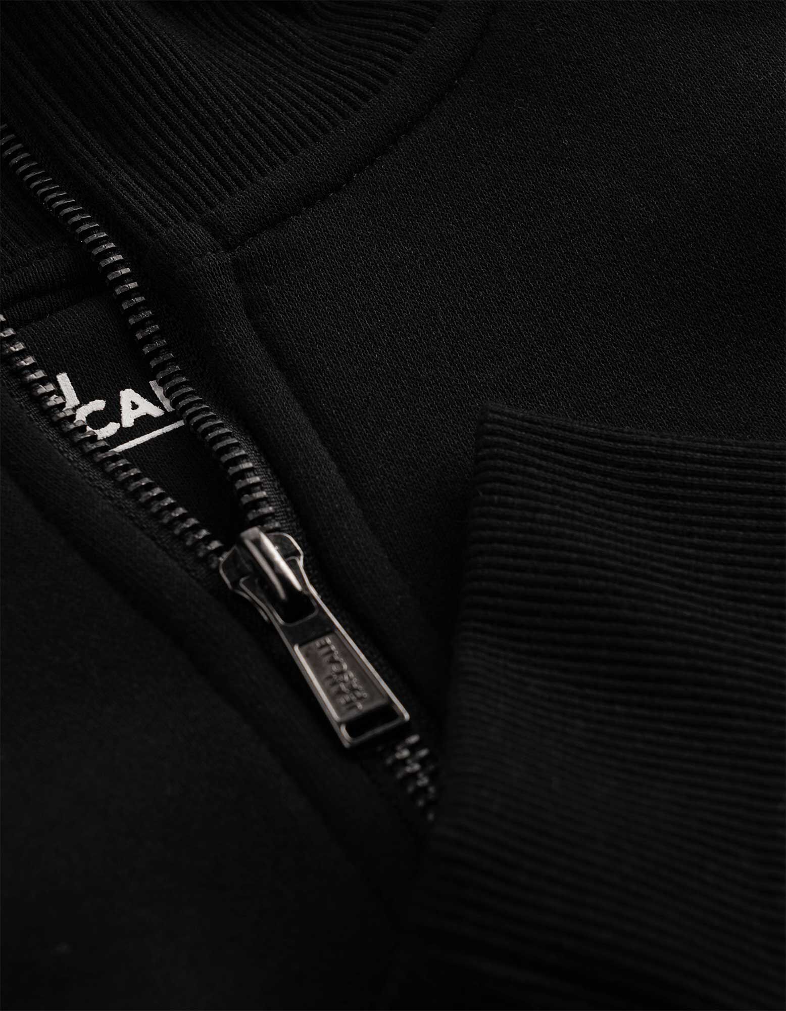 Sweatshirt - Troyer - Schwarz