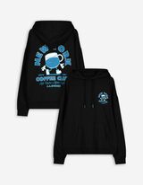 Sweatshirt - Rückenprint - schwarz
