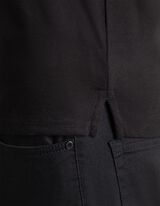 Hosszú ujjú felső - Kerek nyakkivágás - fekete