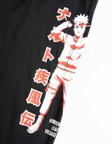 Hossz&uacute; ujj&uacute; ingből &eacute;s nadr&aacute;gb&oacute;l &aacute;ll&oacute; pizsama szett  - Naruto - fekete