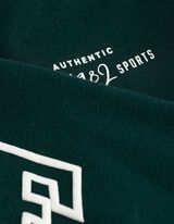 Sweatshirt - Rückenprint - dunkelgrün