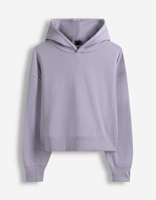 Hoodie - Effen - lila