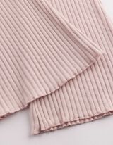 Ensemble t-shirt &agrave; manches longues et leggings - Tissu brillant - ros&eacute; tendre 