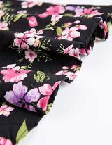 &Scaron;aty &aacute;čkov&eacute;ho strihu - LENZING&trade; ECOVERO&trade; - cierna