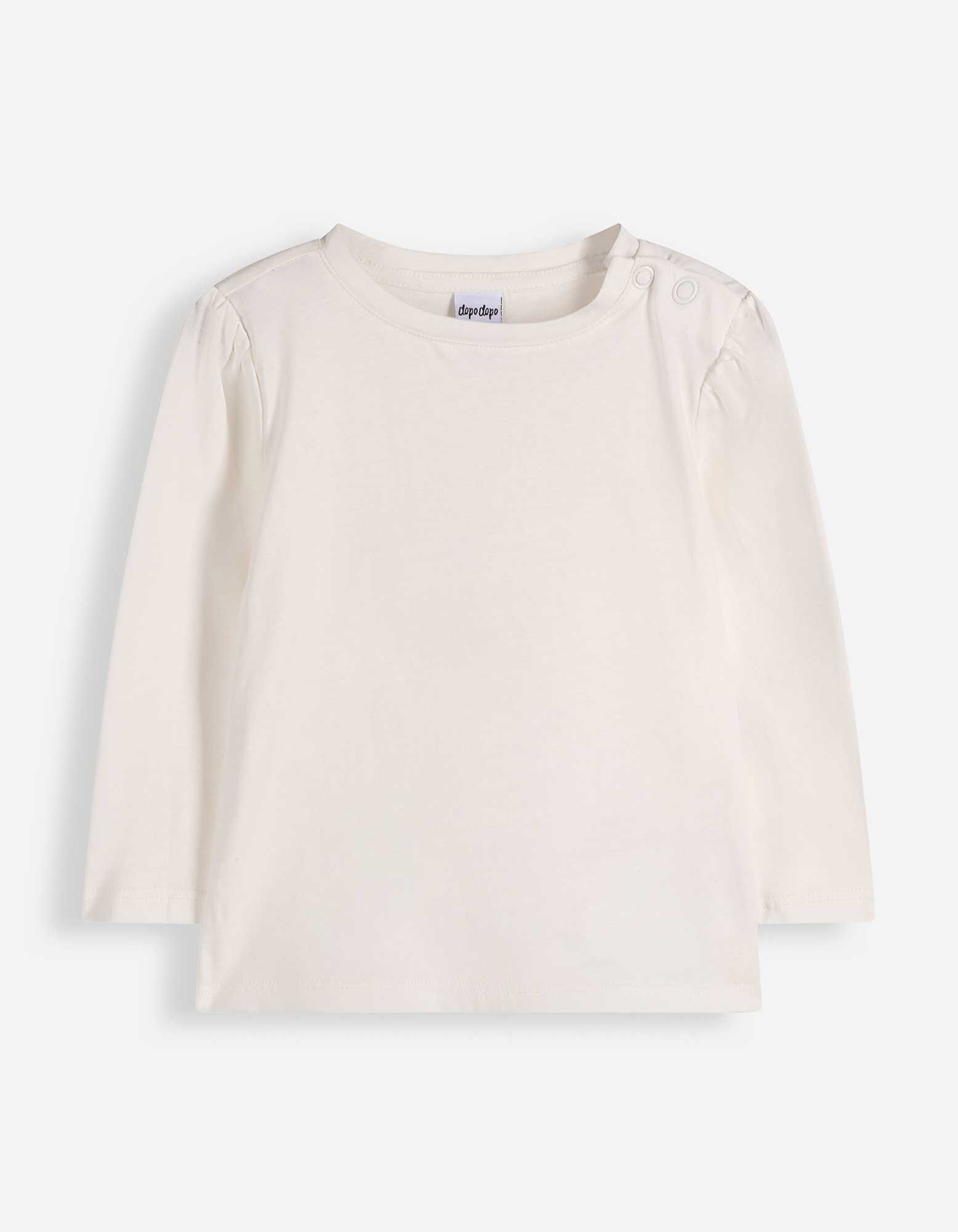 Set aus Shirt und Kleid - Karomuster - Braun