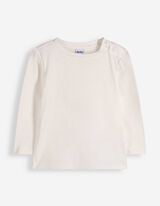 Set aus Shirt und Kleid - Karomuster - Braun