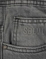 Džíny - seprané - seda