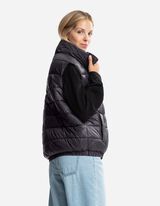 Dygsniuota liemenė - Relax Fit - tamsiai pilkas