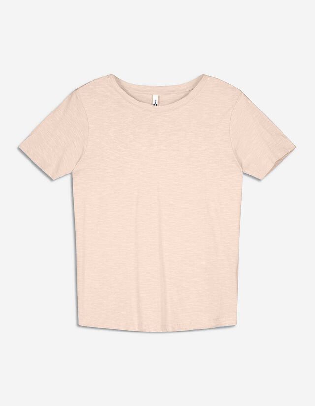 T-shirt - Percentuale di viscosa - rosa