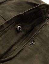 Pantalon cargo - Ceinture - vert fonc&eacute;