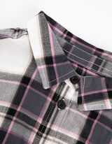 Camicia blusata - Taschina sul petto - bianco