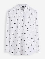 Bluse - Mickey Mouse - wei&szlig;