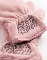 Handschuhe - Stickereien - Rosa