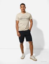 T-shirt - nadruk - bez