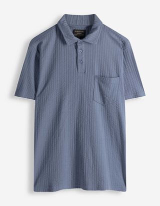 Poloshirt - Relax Fit - dunkelblau