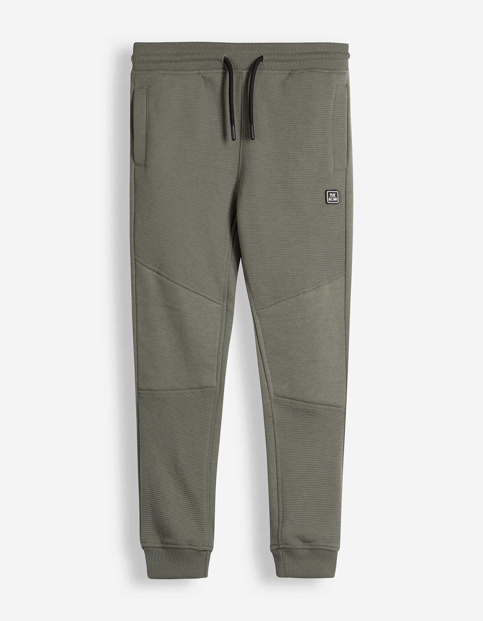 Jogginghose - Rippenstruktur - Khaki