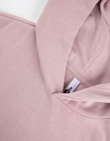 Felpa con cappuccio - Bordatura a costine - lill