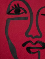 Meleg&iacute;tőfelső - H&iacute;mz&eacute;sekkel - m&eacute;lyv&ouml;r&ouml;s