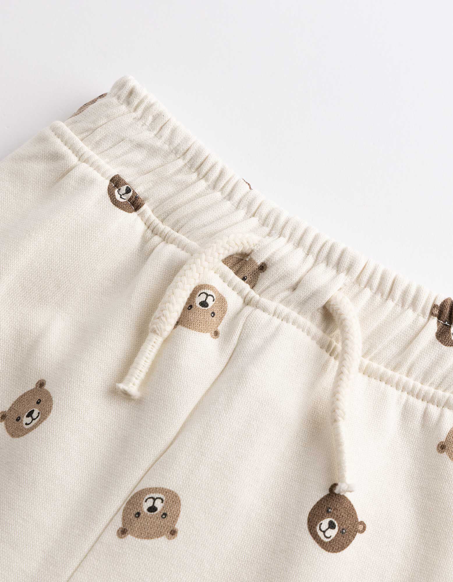 Joggingbroek - Katoen - Off-White