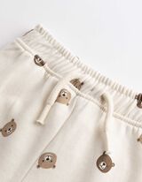 Joggingbroek - Katoen - Off-White