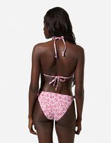 Bikinitop - Schn&uuml;rung - Off-White