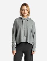 Hoodie - Viscosemix - grijs