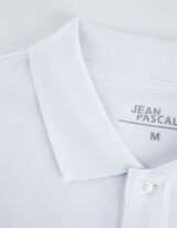 Polo - Chiusura tramite bottone - bianco