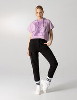 Sweat &agrave; capuche - Mickey Mouse - Lilas