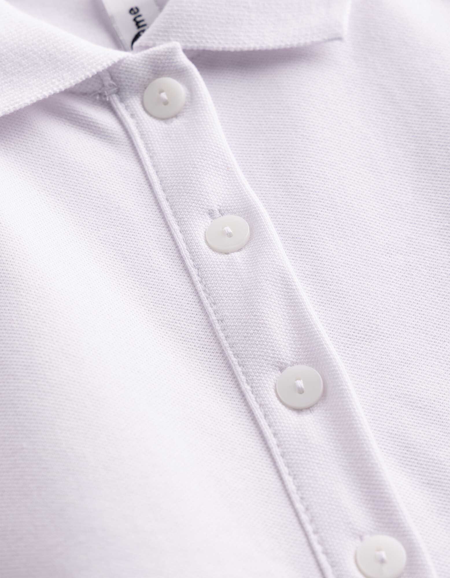 Polokragen - Wei&szlig;