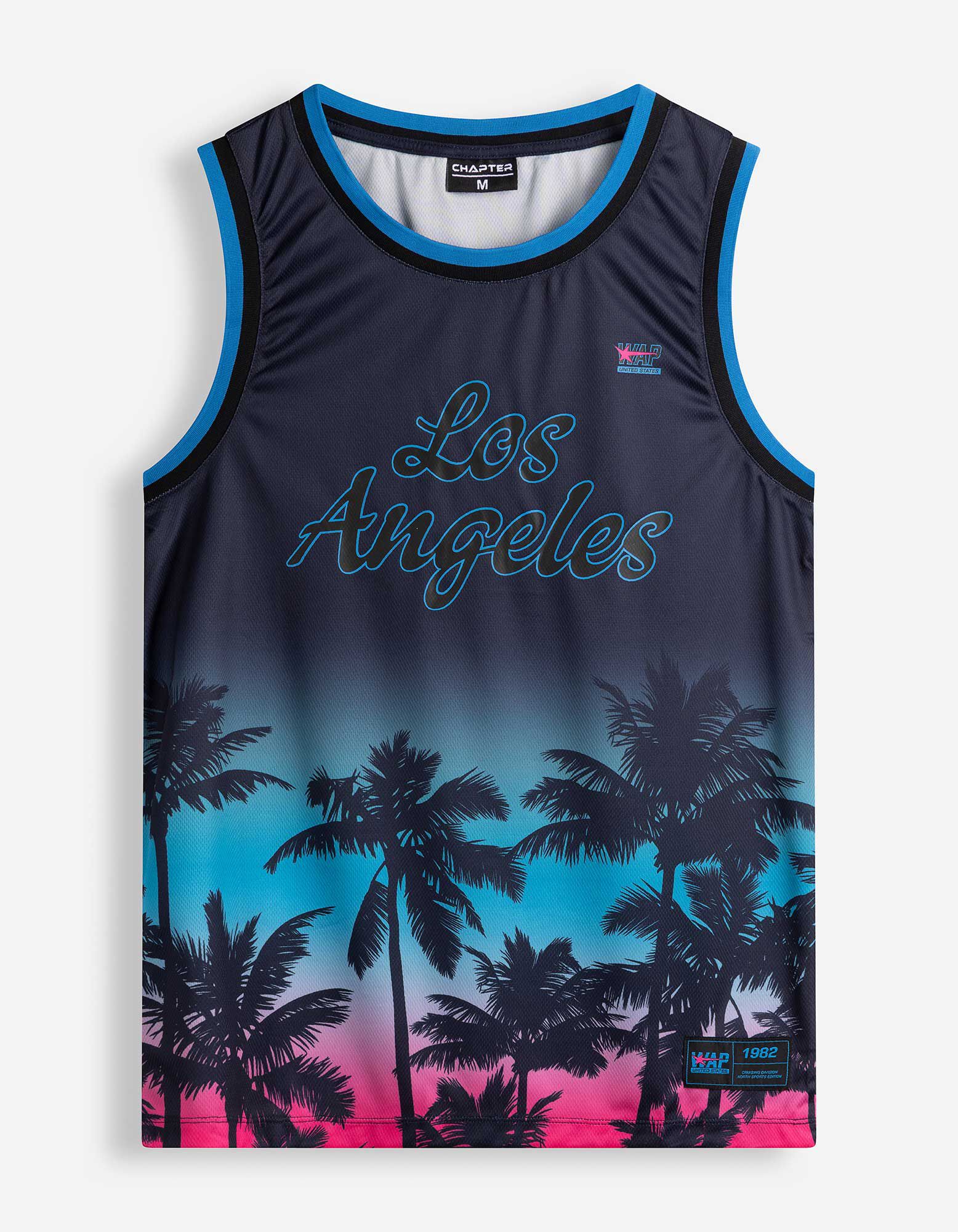 Tanktop - Mesh - blau