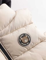 Gilet - Afneembare capuchon - wit