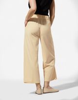 Hose - Elastischer Verschluss - hellgelb