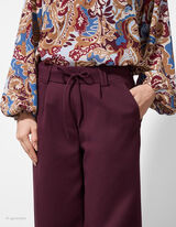 Nadrág - Ballon szabás - sotetlila