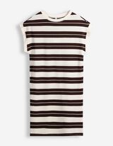 Robe - Coupe droite - Blanc cass&eacute;