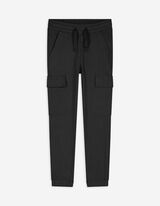 Cargohose - Aufgesetze Taschen - schwarz