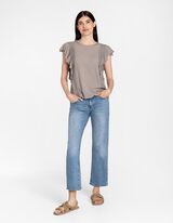 Bluza - LENZING&trade; ECOVERO&trade; - tamno-zelena