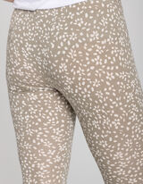 Pantalone 3/4 - Elastični pojas - tamno-zelena