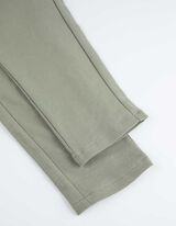 Paperbag stiliaus kelnės - Tampri dalis - zalias