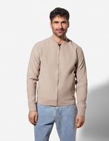 Cardigan - Unicolore - Beige