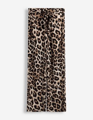 Hose - Leopardenmuster - Beige