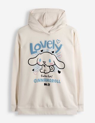 Kapucnis felső - Cinnamoroll - feher