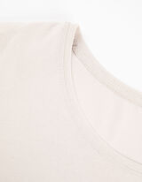 Langarmshirt - Stretchanteil - weiß